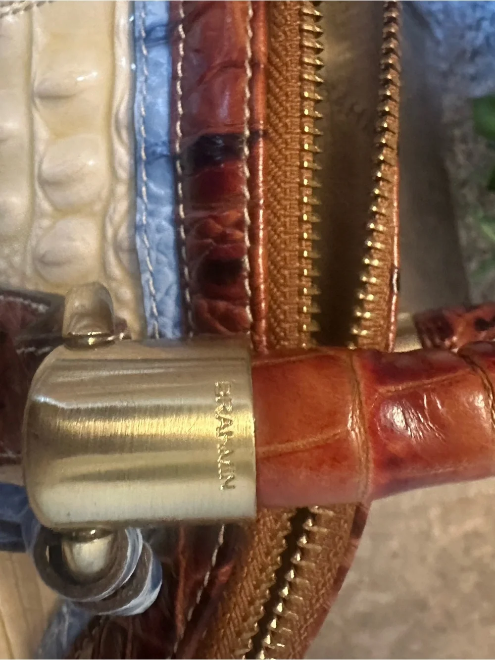 Brahmin elegant croc